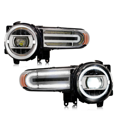 Archaic Full LED Headlights Assembly For Toyota FJ Cruiser 2007-21