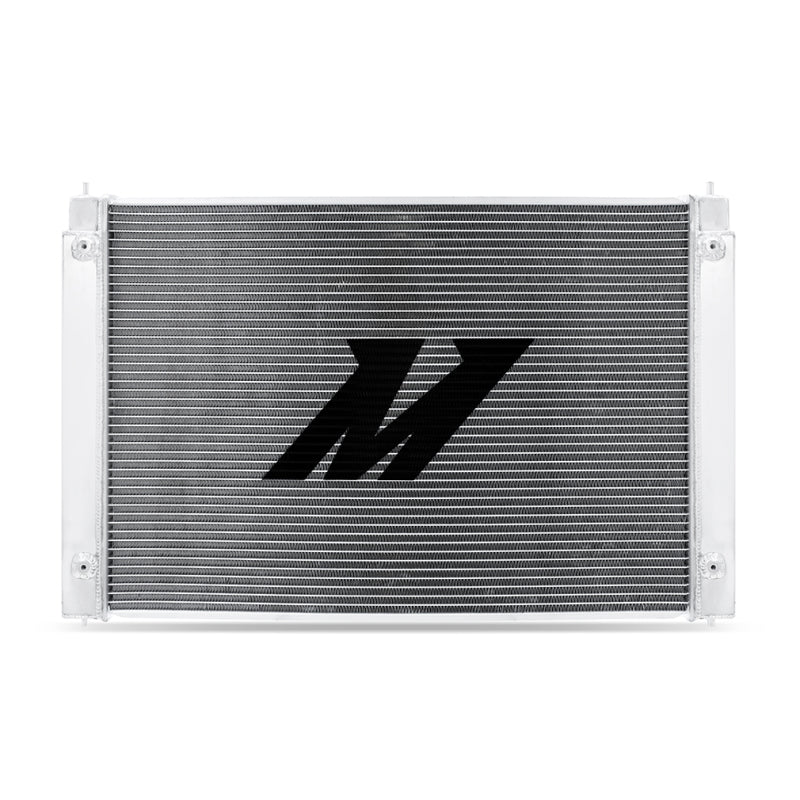 Mishimoto [09-20 370Z] Track-Ready Aluminum Radiator with AC Removal - Natural Aluminum