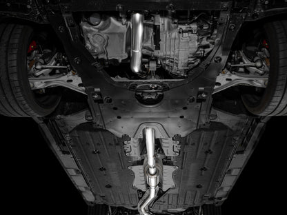 AWE Tuning 2024 Acura Integra Type S DE5 FWD Track Edition Exhaust with Triple Chrome Silver Tips
