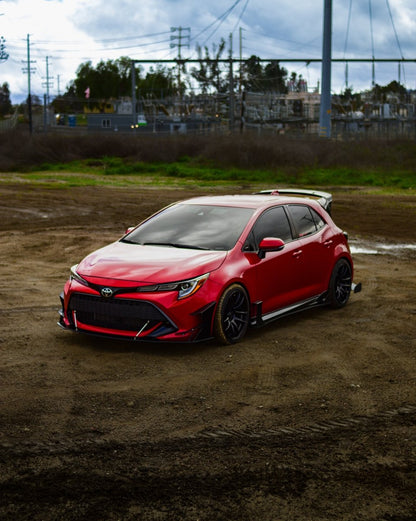 [BACKORDER] WRC Wing V3 [19 - 23+ TOYOTA COROLLA HATCHBACK] E210 - JDMuscleSpoilers and WingsEP-GRC-WRCBW-FCF[BACKORDER] Forged Carbon (Gloss Black ABS Endplates + Forged Blades)
