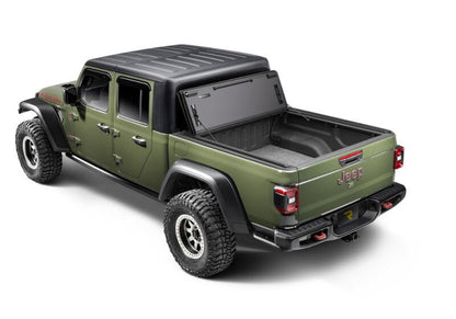 BAK MX4 TS Hard Folding Truck Bed Cover for 2007 - 2021 Toyota Tundra 5.6 ft Bed - No Track System | bak449409TS - JDMuscleSPK847286