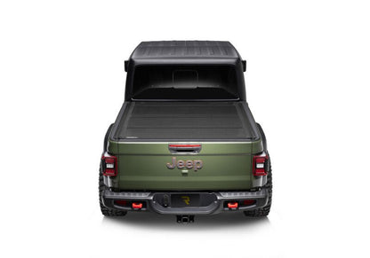 BAK MX4 TS Hard Folding Truck Bed Cover for 2007 - 2021 Toyota Tundra 5.6 ft Bed - No Track System | bak449409TS - JDMuscleSPK847286