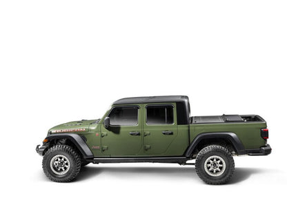 BAK MX4 TS Hard Folding Truck Bed Cover for 2007 - 2021 Toyota Tundra with 5.6 ft Bed and Deck Rail System | bak449409TTS - JDMuscleSPK847287