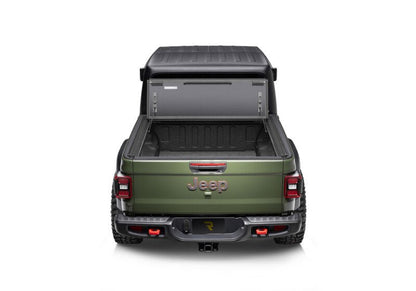 BAK MX4 TS Hard Folding Truck Bed Cover for 2007 - 2021 Toyota Tundra with 5.6 ft Bed and Deck Rail System | bak449409TTS - JDMuscleSPK847287