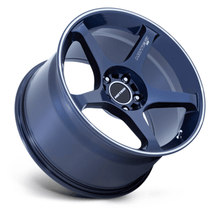 BATTLE V 18X9.5 5X100 56 +38 OB - BLU MCH - JDMuscleSPKMR159LD18955M38