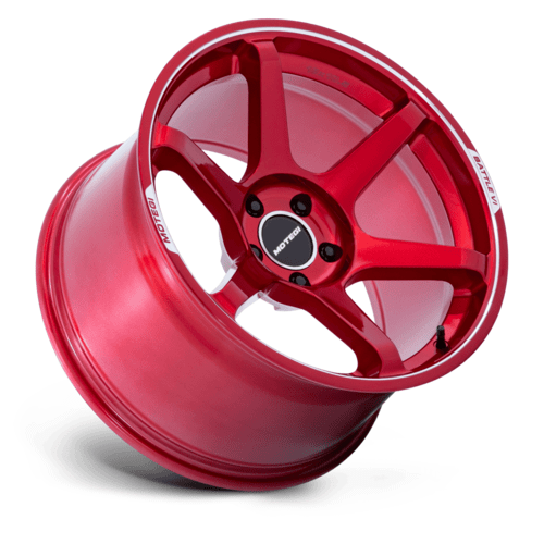 BATTLE VI 18X9.5 5X100 56 +38 CHY - RD - MCH - JDMuscleSPKMR160QD18955M38