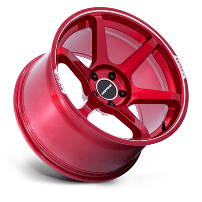 BATTLE VI 18X9.5 5X100 56 +38 CHY - RD - MCH - JDMuscleSPKMR160QD18955M38