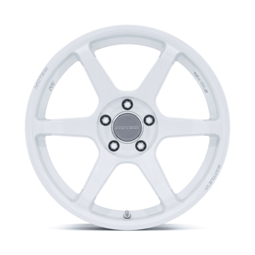 BATTLE VI 18X9.5 5X100 56 +38 MA - WHT - PRL - JDMuscleSPKMR160WX18955M38
