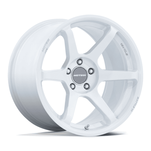 BATTLE VI 19X8.5 5X100 56 +30 MA - WHT - PRL - JDMuscleSPKMR160WX19855M30