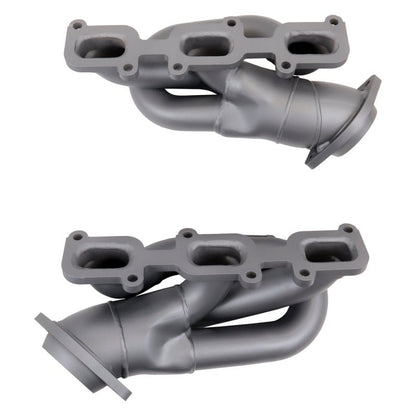 BBK 11 - 15 Ford Mustang 3.7L Shorty Tuned Length Exhaust Headers with Titanium Ceramic Finish | bbk1442 - JDMuscleSPK30390