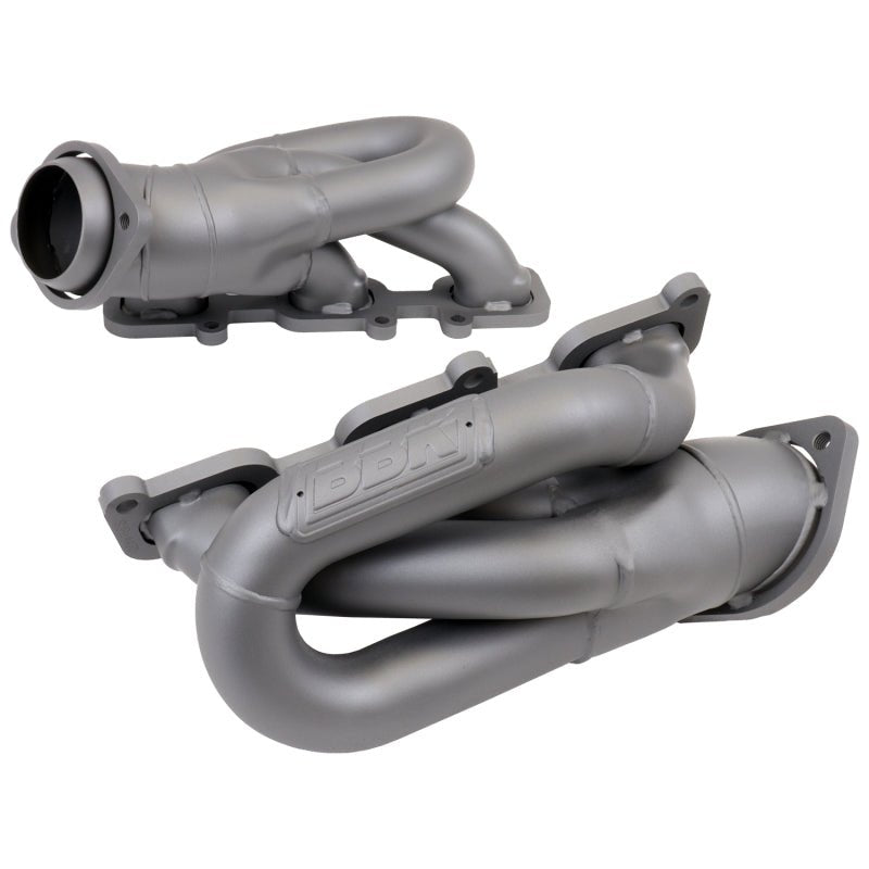 BBK 11 - 15 Ford Mustang 3.7L Shorty Tuned Length Exhaust Headers with Titanium Ceramic Finish | bbk1442 - JDMuscleSPK30390
