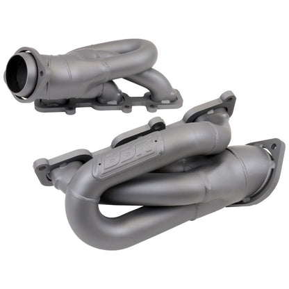 BBK 11 - 15 Ford Mustang 3.7L Shorty Tuned Length Exhaust Headers with Titanium Ceramic Finish | bbk1442 - JDMuscleSPK30390