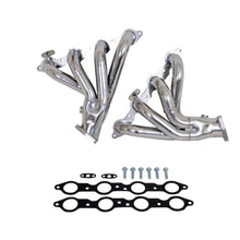 BBK 97 - 99 Chevrolet Corvette C5 LS1 Shorty Tuned Length Exhaust Headers - 1 - 3/4 inch Silver Ceramic Coated Performance Header Kit | bbk40000 - JDMuscleSPK30496
