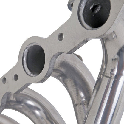 BBK 97 - 99 Chevrolet Corvette C5 LS1 Shorty Tuned Length Exhaust Headers - 1 - 3/4 inch Silver Ceramic Coated Performance Header Kit | bbk40000 - JDMuscleSPK30496