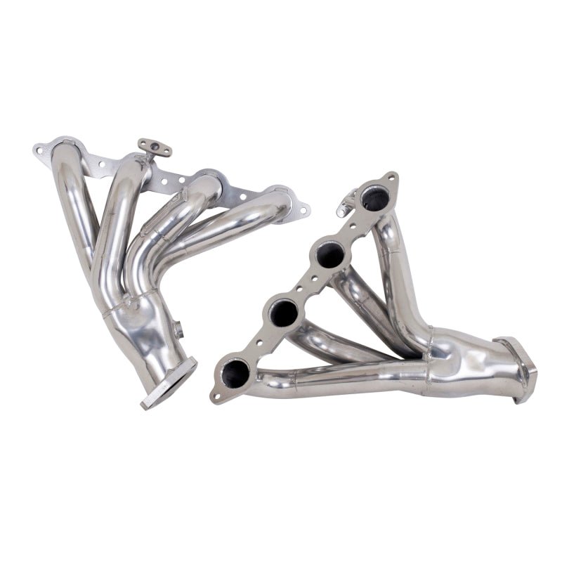 BBK 97 - 99 Chevrolet Corvette C5 LS1 Shorty Tuned Length Exhaust Headers - 1 - 3/4 inch Silver Ceramic Coated Performance Header Kit | bbk40000 - JDMuscleSPK30496