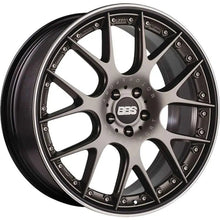 BBS CH - RII 21x9.5 5x112 ET30 PFS Platinum Center Black Rim SS Rim Protector Wheel w/Motorsport Etch | CH614PBPO - MTSP - JDMuscleWheelsbbsCH614PBPO-MTSP