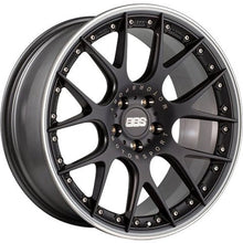 BBS CH - RII 21x9.5 5x112 ET33 Satin Black Center Platinum Lip SS Rim Prot Wheel - 82mm PFS/Clip Req | CH602BPPO - JDMuscleWheelsbbsCH602BPPO