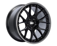 BBS CH - RII 22x10.5 5x112 ET15 Satin Black Center Platinum Lip SS Rim Prot Wheel - 82mm PFS Req | CH7205BPPO - JDMuscleWheelsbbsCH7205BPPO