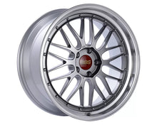 BBS LM 18x8 5x112 ET45 Diamond Black Center / Diamond Cut Lip Wheel - 82mm PFS/Clip Required | LM430DBPK - JDMuscleWheelsbbsLM430DBPK