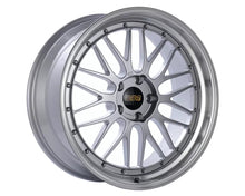 BBS LM 18x8 5x114.3 ET35 Diamond Silver Center / Diamond Cut Lip Wheel PFS/Clip Required | LM078DSPK - JDMuscleWheelsbbsLM078DSPK
