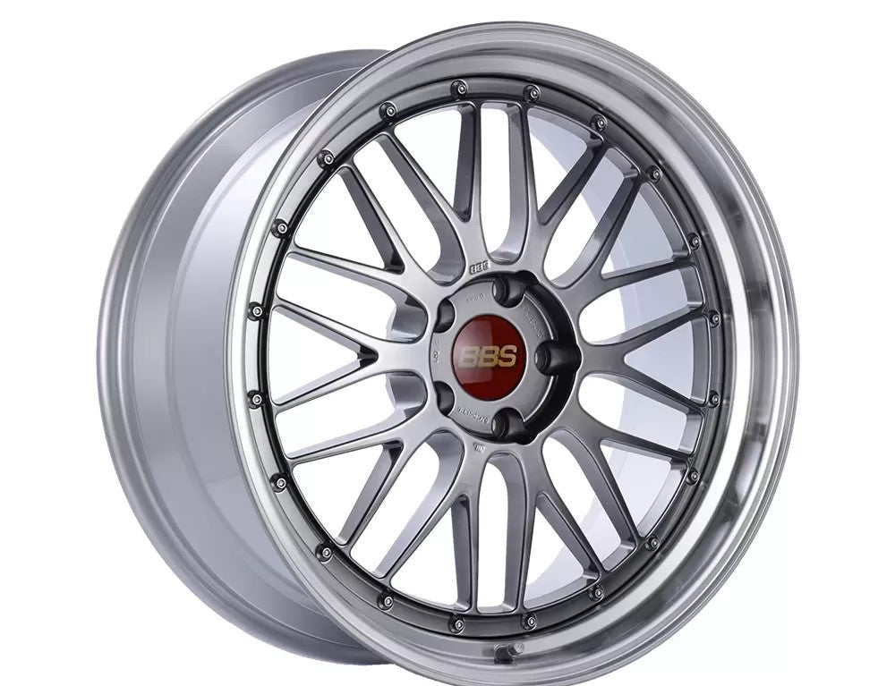 BBS LM 19x8.5 5x114.3 ET38 Diamond Black Center / Diamond Cut Lip Wheel - 82mm PFS/Clip Required | LM300DBPK - JDMuscleWheelsbbsLM300DBPK