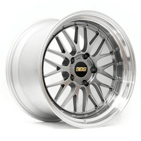 BBS LM 20X10.5 5x112 ET15 Diamond Black Wheel 80mm PFS/Clip Required | LM465DBPK - JDMuscleWheelsbbsLM465DBPK