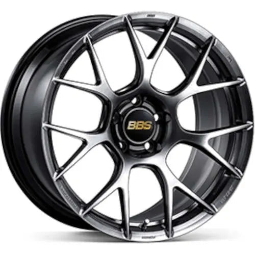 BBS RE - V7 19x9.5 5x112 ET25 Diamond Black Wheel - 82mm PFS/Clip Required | REV7053DB - JDMuscleWheelsbbsREV7053DB