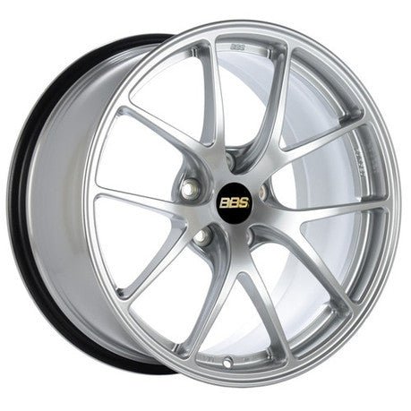 BBS RI - A 19x10.5 5x108 ET35 CB67 Diamond Silver Wheel 05 - 10 Ferrari 430 Excl. Center - Lock Challenge | RI017DS - JDMuscleWheelsbbsRI017DS