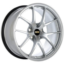 BBS RI - A 19x10.5 5x108 ET35 CB67 Diamond Silver Wheel 05 - 10 Ferrari 430 Excl. Center - Lock Challenge | RI017DS - JDMuscleWheelsbbsRI017DS