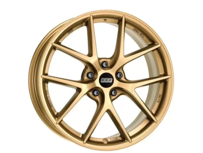 BBS Unlimited CI - R 19x8 ET46 | Face 1 Satin Gold Wheel | CI2006AD04 - JDMuscleWheelsbbsCI2006AD04
