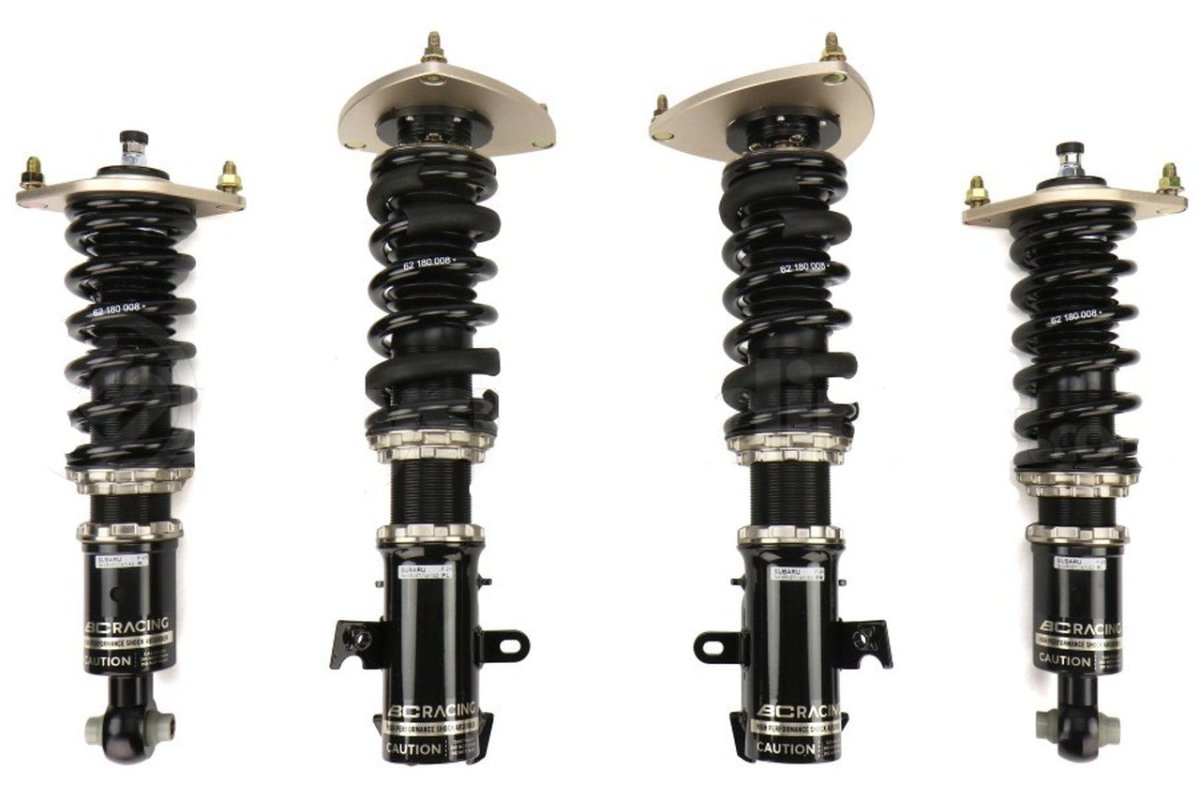 BC Racing BR Series Extreme Low Coilovers Subaru Models | BCBR-XLOW-F-01-BR