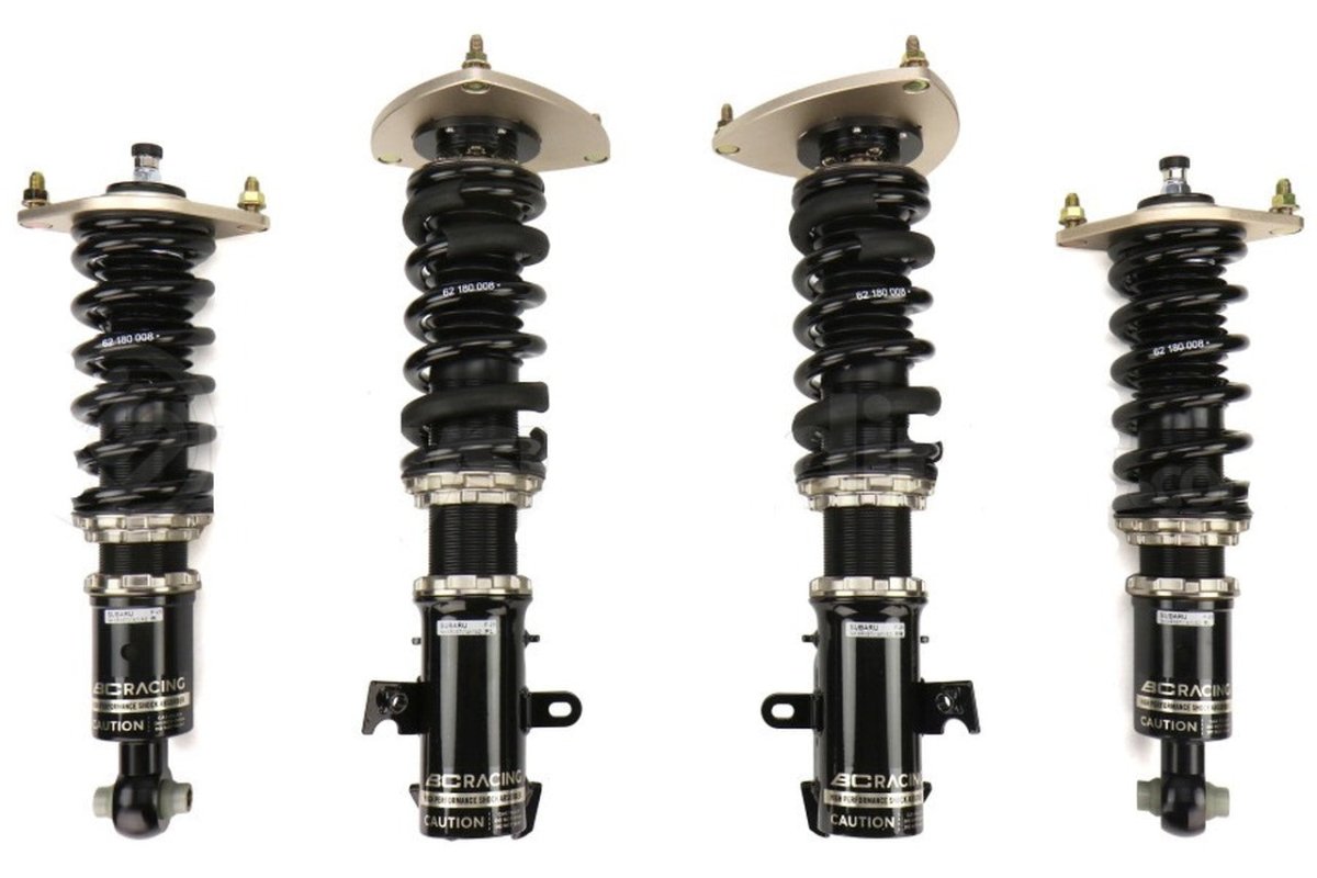 BC Racing BR Series Extreme Low Coilovers Subaru Models | BCBR - XLOW - F - 01 - BR - JDMuscleCoiloversBCBR-XLOW-F-01-BR