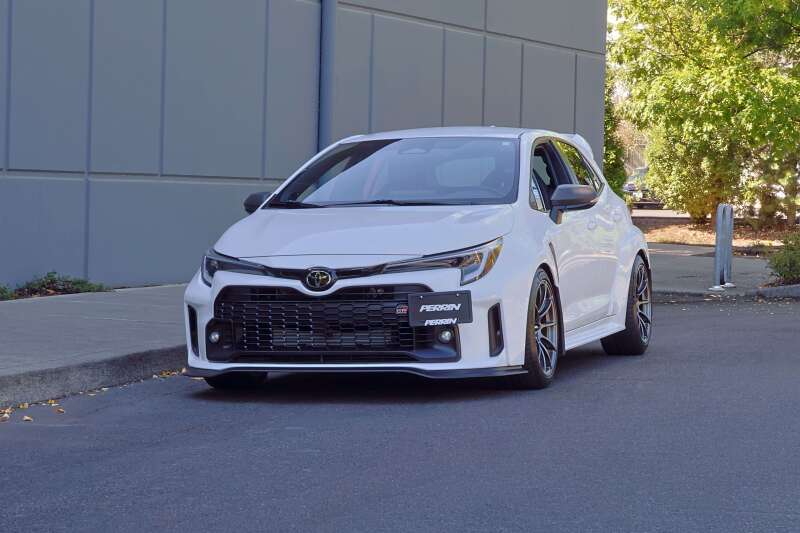Perrin Performance [23-24 GR Corolla] License Plate Relocation Kit - Black