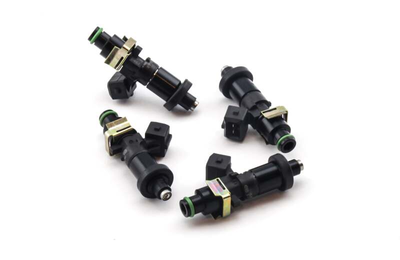 DeatschWerks [92-00 Civic B/D/H] [91-01 Integra B/D/H] Bosch EV14 1200cc Fuel Injectors, Set of 4 - Black