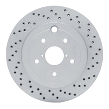 DFC [08-20 WRX] Rear Right Drilled GeoPerformance Rotor - Black Hat