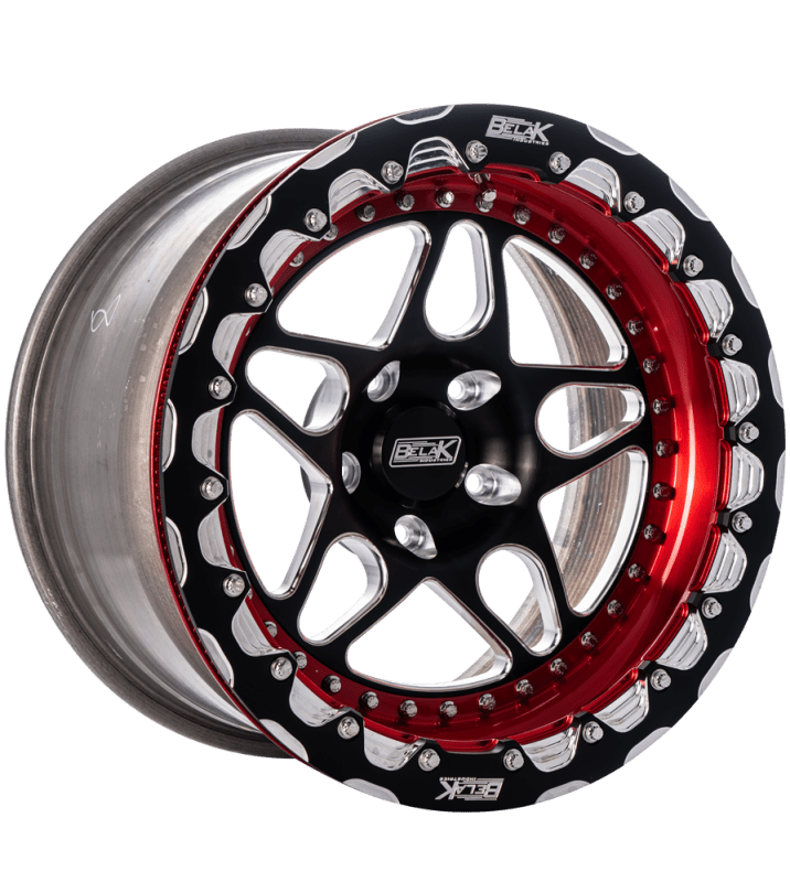 Belak 13x11 / 5in BS / 5x114.3 BP / High Pad / Series 3 Wheel - Double Beadlock | Small Brake Kit Req - JDMuscleSPK718411