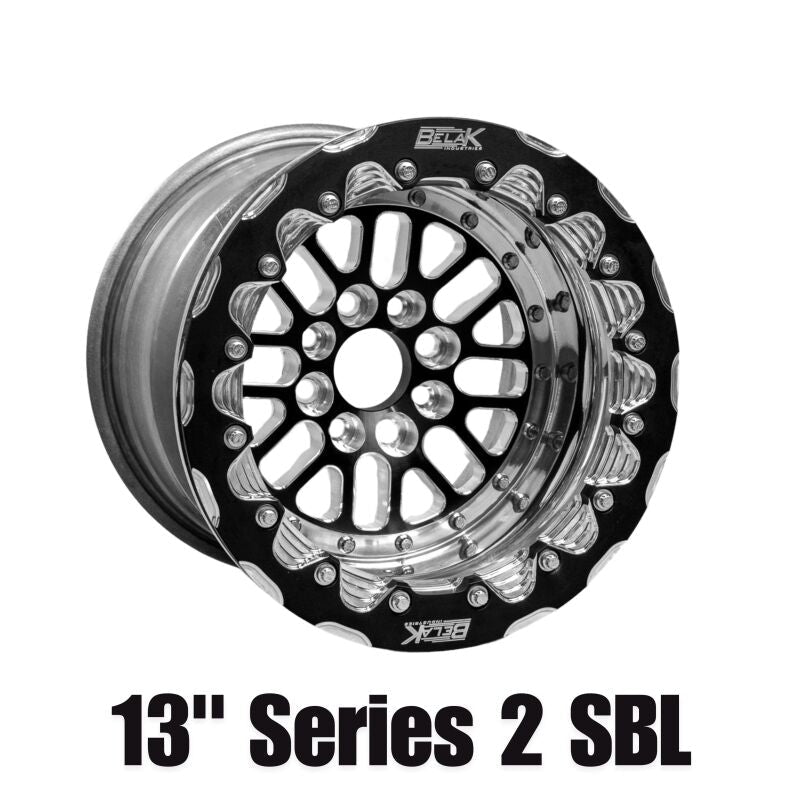 Belak 13x9 / 5in BS / 5x114.3 BP / High Pad / Series 2 Wheel - Non - Beadlock - JDMuscleSPK718293