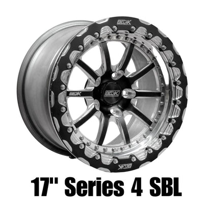 Belak 17x10.5 / 8.25in BS / 5x114.3 BP / Low Pad / Series 4 Wheel - Single Beadlock - JDMuscleSPK718535