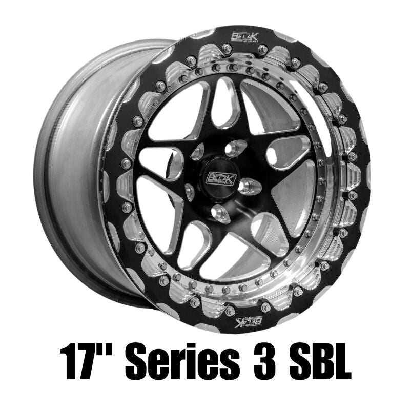 Belak 17x11 / 6.25in BS / 5x114.3 BP / High Pad / Series 3 Wheel - Single Beadlock - JDMuscleSPK718482