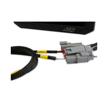 AEM CD-5/7 Carbon Digital Dash Plug & Play Adapter Harness for MSD Atomic TBI