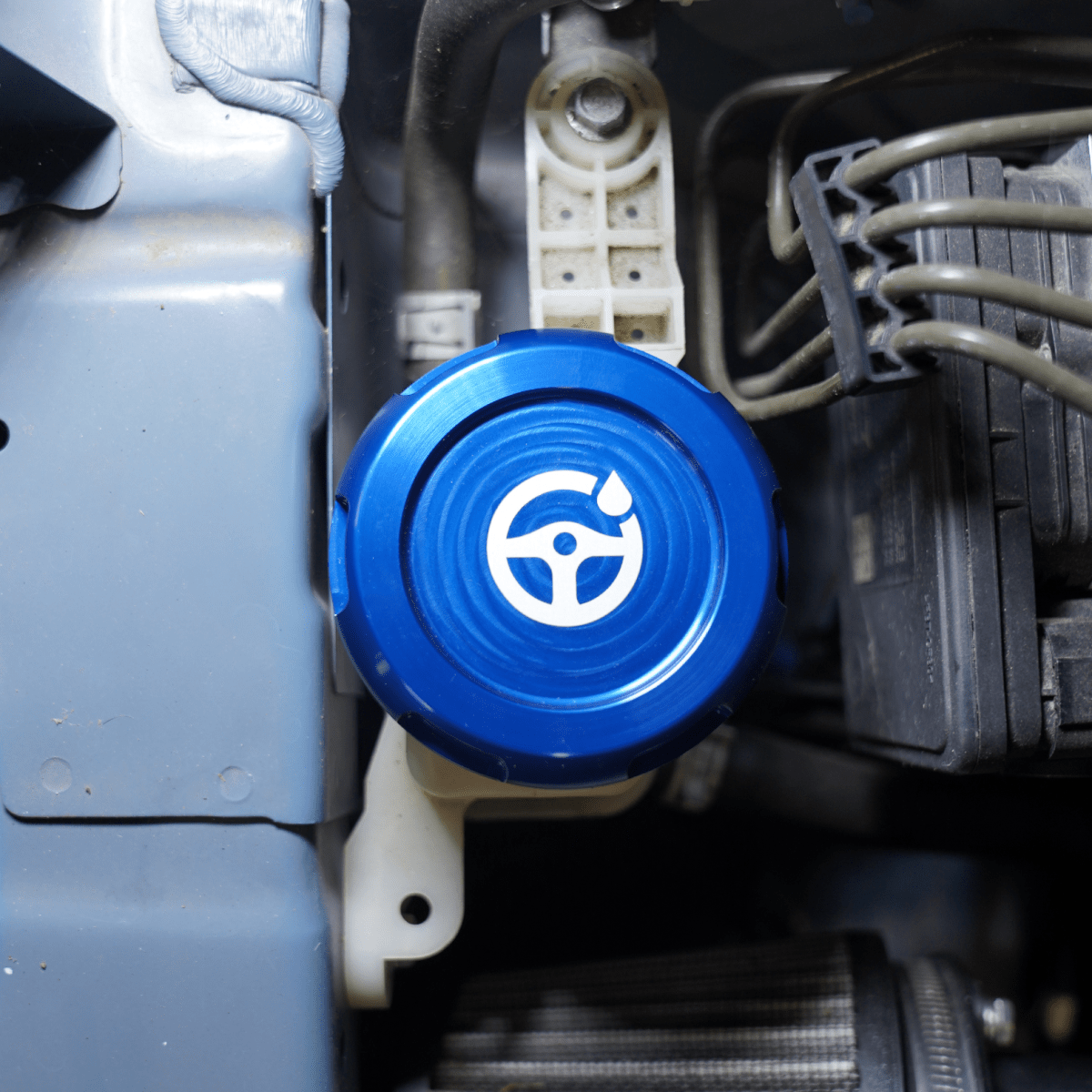 Billetworkz [02 - 07 WRX/STI] Power Steering Cap - JDMuscleDress Up CapsBW-EBCZ-SUB-PS1-BLU-EBlue