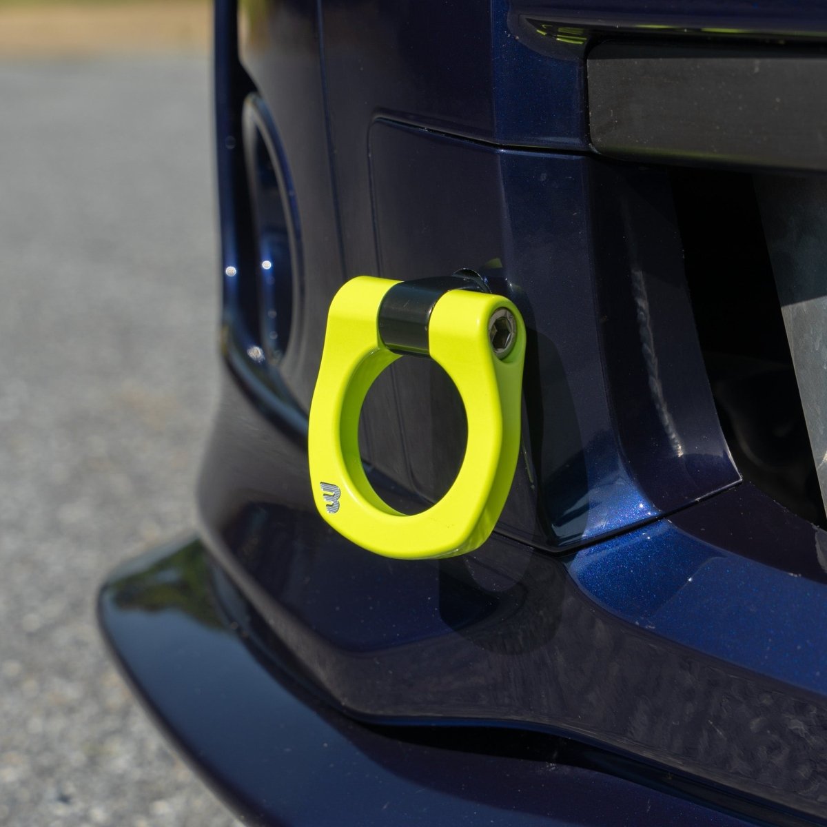 Billetworkz [08–14 WRX/STI] Tow Hook - JDMuscleTow HooksBW-TOWR-SUB-GR-F-NYELFrontNeon Yellow