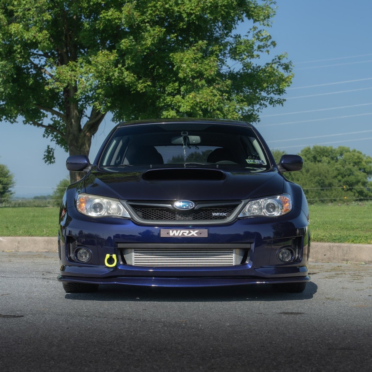 Billetworkz [08–14 WRX/STI] Tow Hook - JDMuscleTow HooksBW-TOWR-SUB-GR-F-NYELFrontNeon Yellow