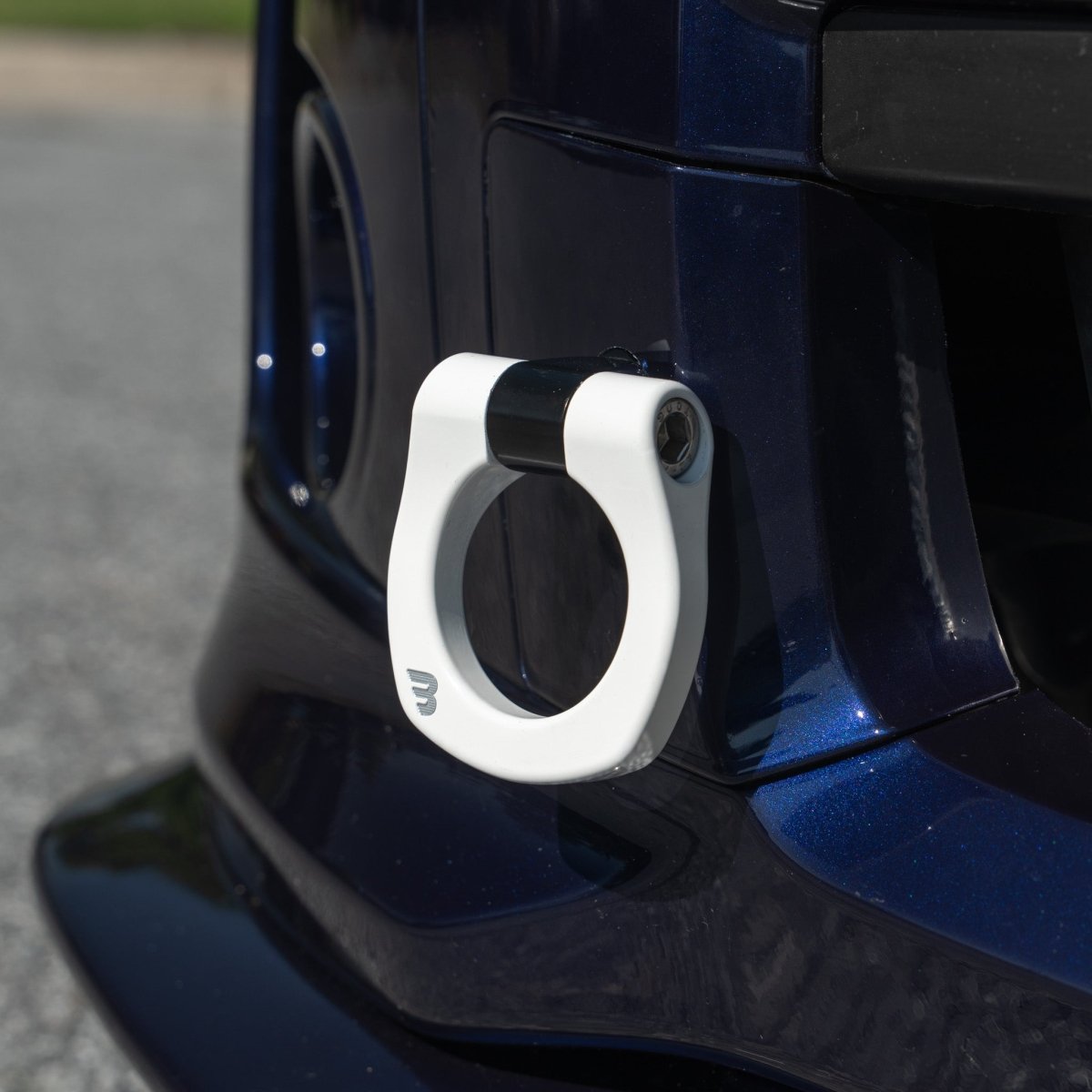 Billetworkz [08–14 WRX/STI] Tow Hook - JDMuscleTow HooksBW-TOWR-SUB-GR-F-GWHTFrontGloss White