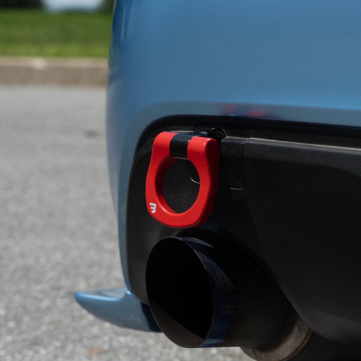 Billetworkz [13–21 BRZ/FR-S/86] Tow Hook - JDMuscleTow HooksBW-TOWR-SUB-BRZ1-F-GREDFrontGloss Red