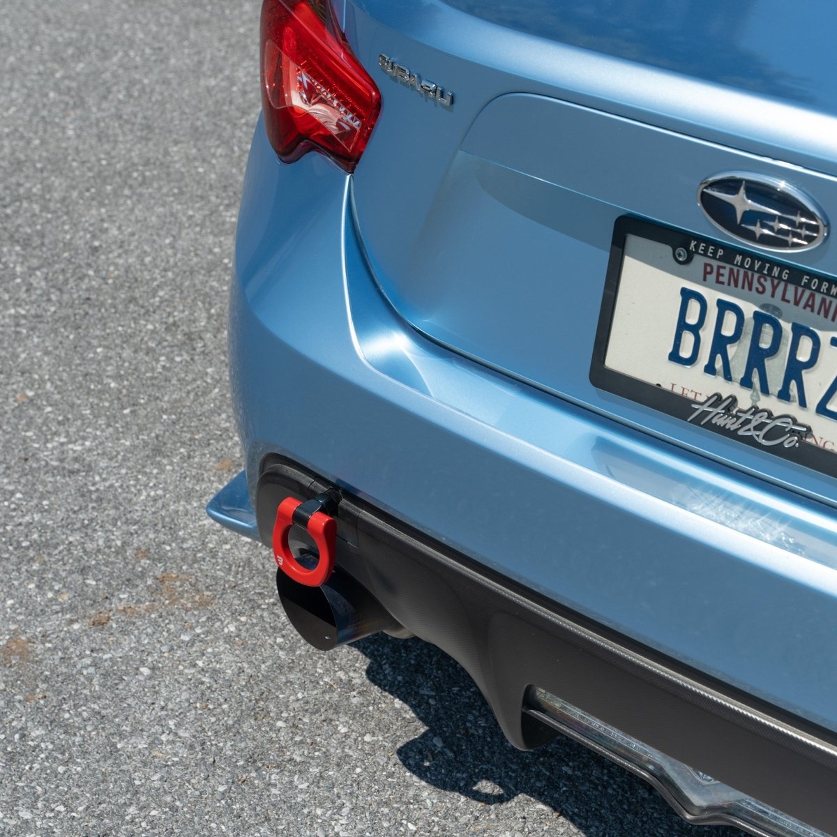 Billetworkz [13–21 BRZ/FR-S/86] Tow Hook - JDMuscleTow HooksBW-TOWR-SUB-BRZ1-F-GREDFrontGloss Red