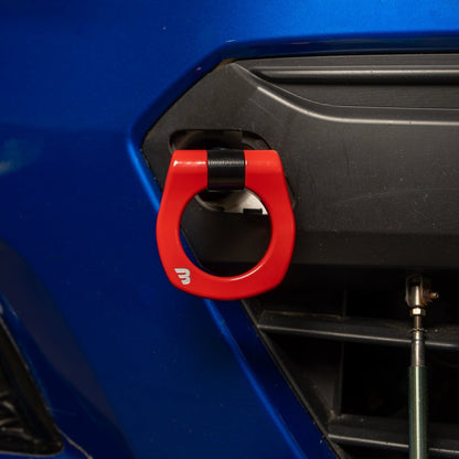 Billetworkz [13–21 BRZ/FR-S/86] Tow Hook - JDMuscleTow HooksBW-TOWR-SUB-BRZ1-F-GREDFrontGloss Red