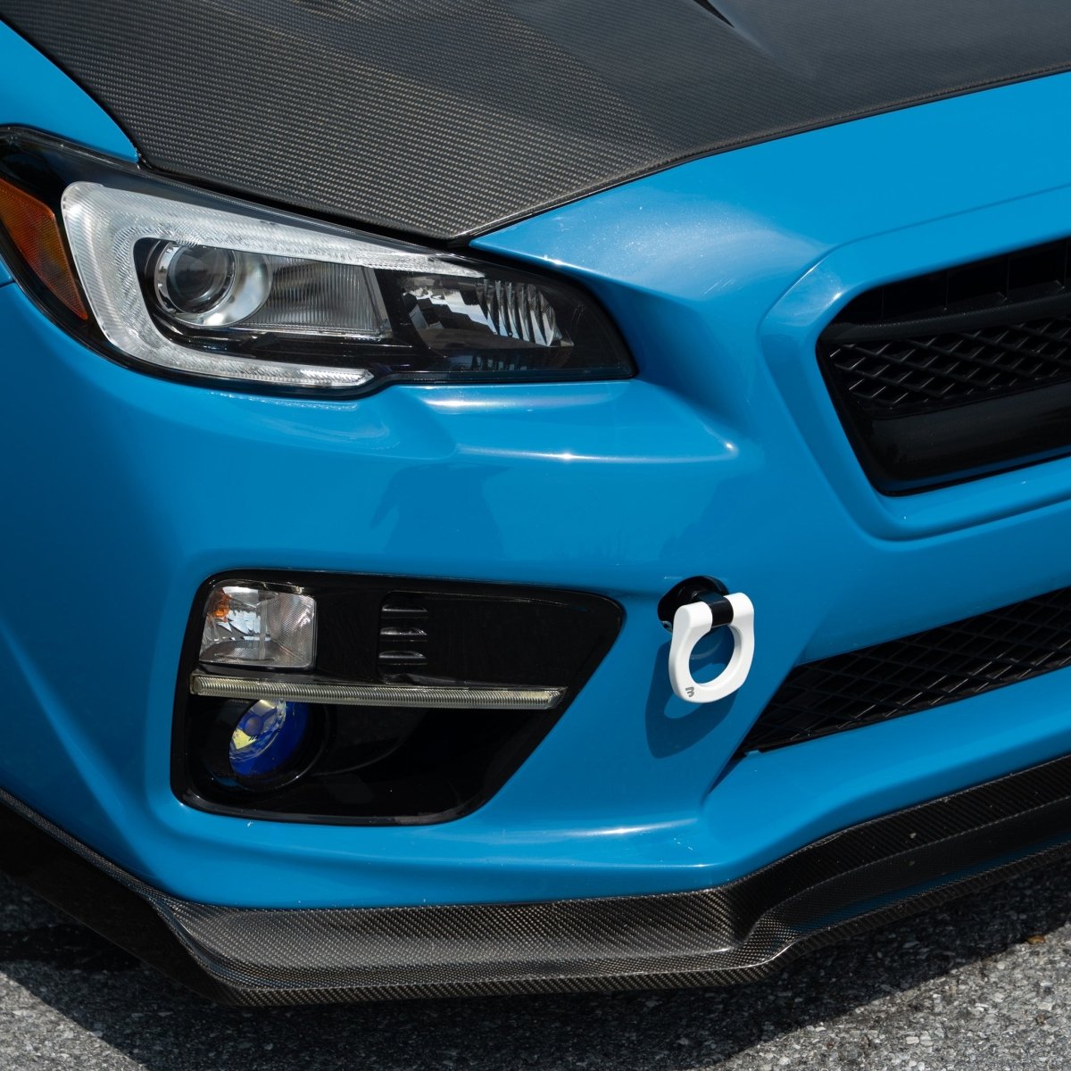 Billetworkz [15-17 WRX/STI] Tow Hook - JDMuscleTow HooksBW-TOWR-SUB-VA1-F-GWHTFrontGloss White