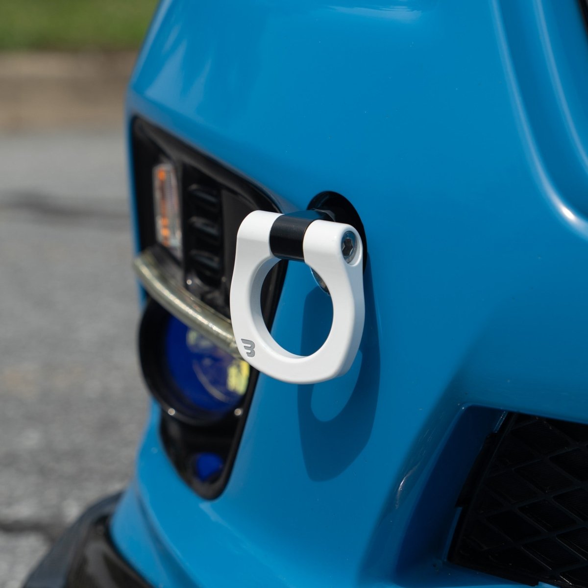 Billetworkz [15-17 WRX/STI] Tow Hook - JDMuscleTow HooksBW-TOWR-SUB-VA1-F-GWHTFrontGloss White