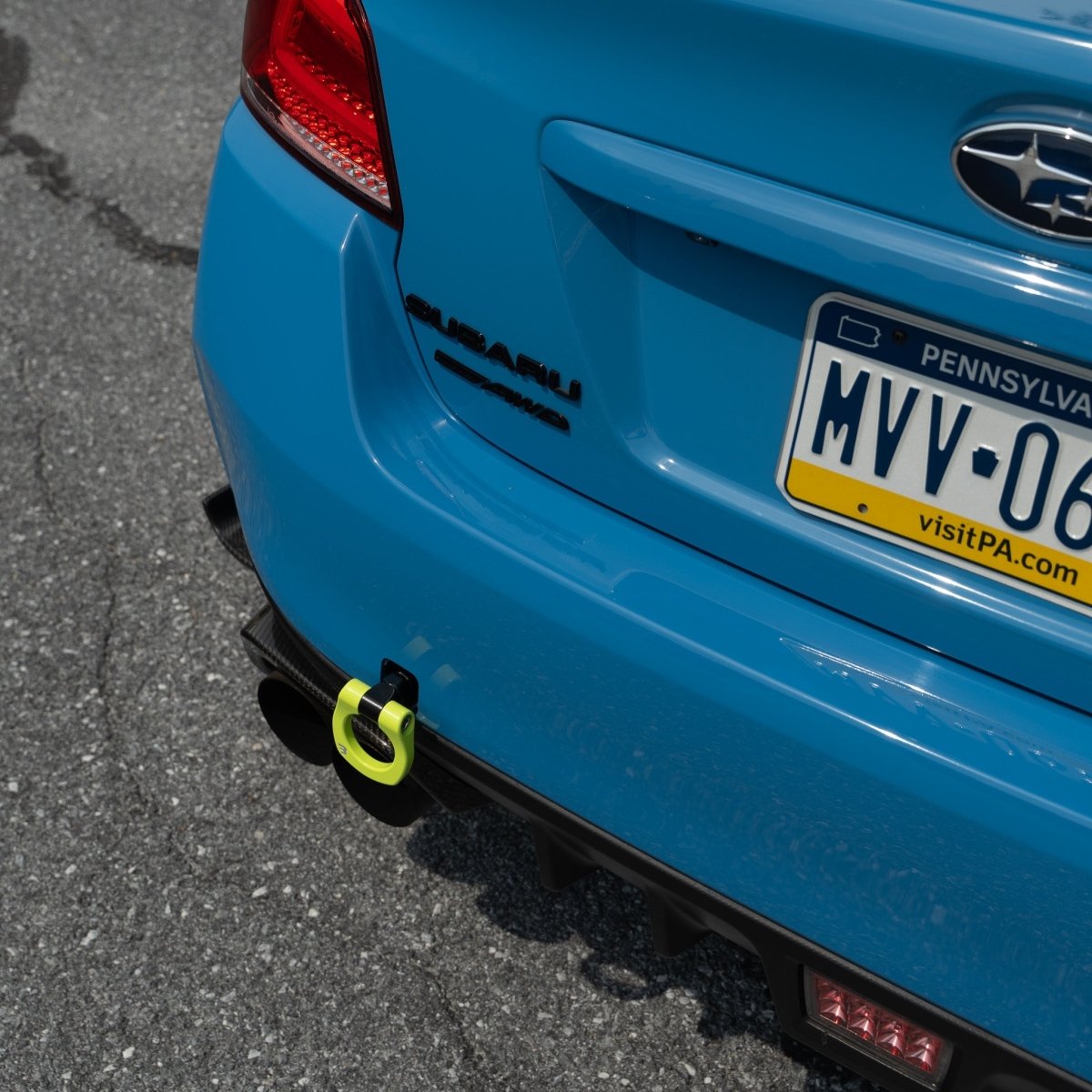 Billetworkz [15-17 WRX/STI] Tow Hook - JDMuscleTow HooksBW-TOWR-SUB-VA1-F-NYELFrontNeon Yellow